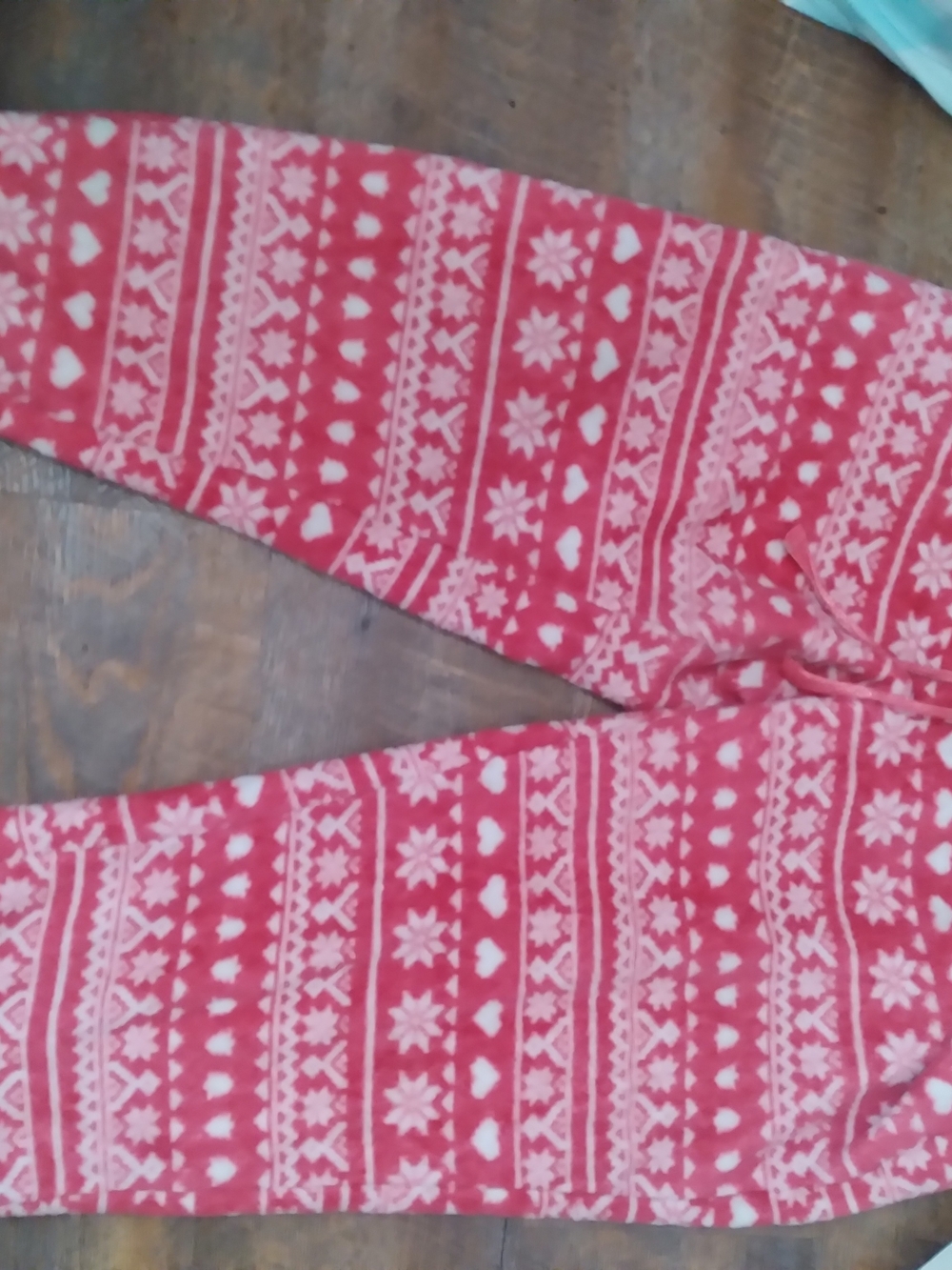 George Pink Fair Isle Kids Leggings